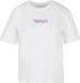 Miss Tee Tokyo Dragon Neon T-shirt Femme L Blanc