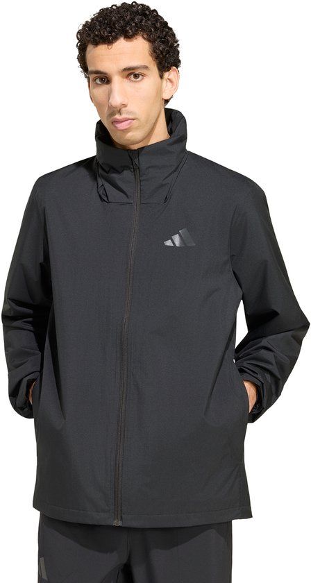 Adidas Terrex Terrex Multi Essentials Dubbellaags Regenjack - Heren - Zwart