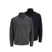JACK & JONES ESSENTIALS regular fit gebreide coltrui - zwart/donkergrijs (set van 2)