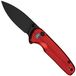 Civivi Mini Shakan C20052F-2 Blackwashed Nitro-V, Aluminium rouge, couteau de poche