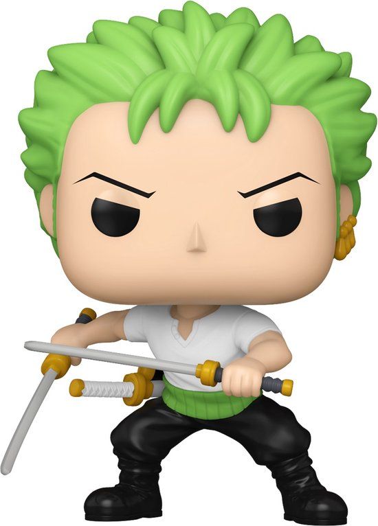 Funko One Piece Roronoa Zoro (Chase Edition mogelijk) Vinylfiguur 1775 Funko Pop! meerkleurig