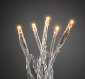 Konstsmide 6354-823 Micro LED Lichtsnoer Transparant 100 Lampjes Extra Warmweiß