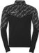 Uhlsport Progressive 28 1/4 Zip Top Trainingsshirt Kinderen Mannen Zwart Polyester Lange Mouw Zebraprint
