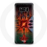 Maniacase Hoesje voor Samsung Galaxy S8 Stranger Things Seizoen 4 Poster Crews van de Nieuwe Maniacase Theorie