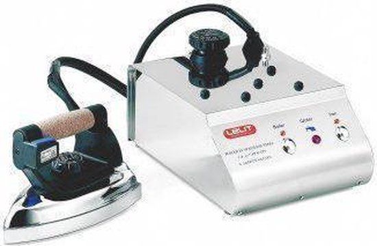 Lelit PS21 Stoomstrijkijzer Station - 800W - 1.4L - Zwart/RVS