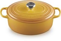 Le Creuset Signature Braadpan - Ovaal - 29 cm - 4.7 Liter - Nectar - Geel