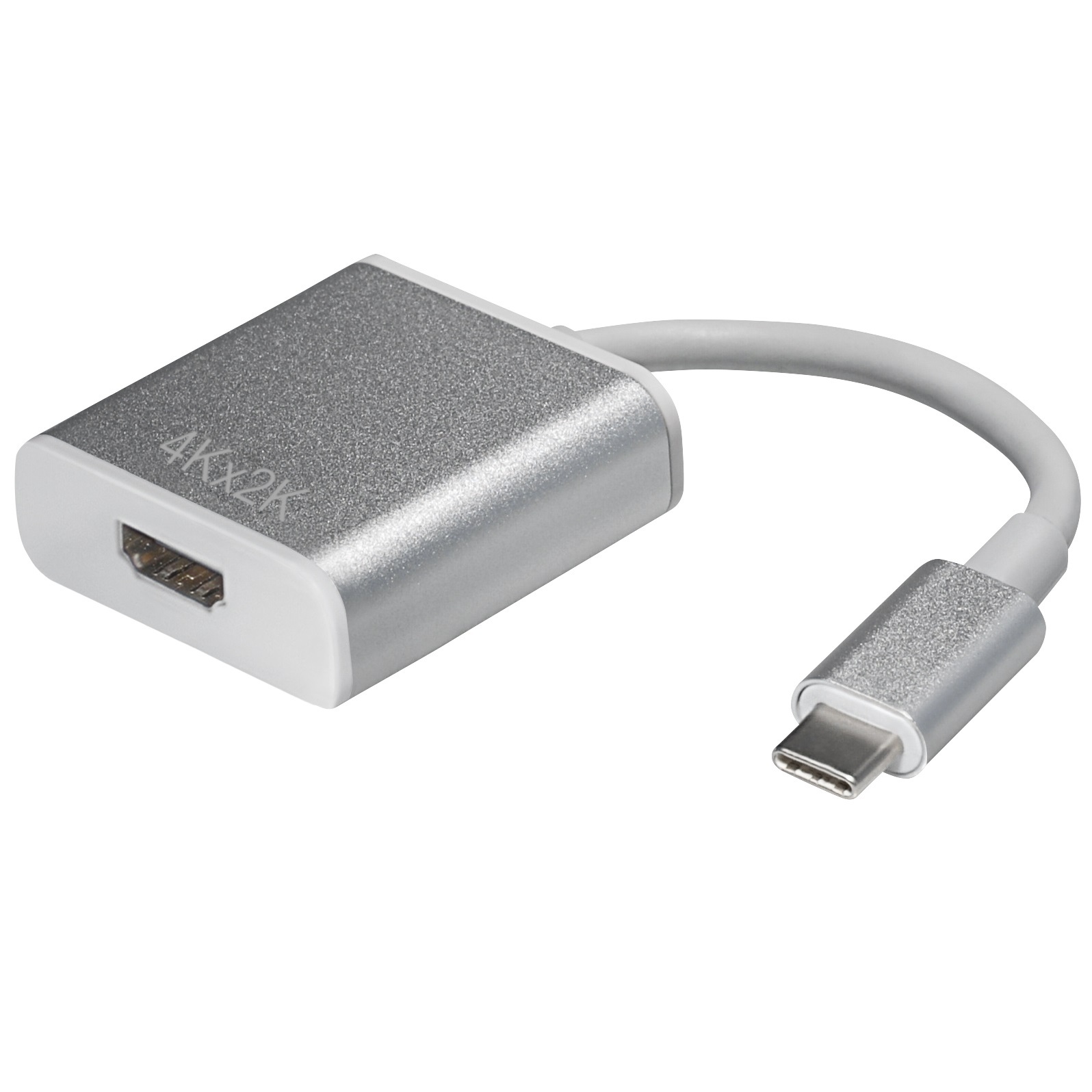 transmedia USB-C naar HDMI adapter met DP Alt Mode - 4K 30 Hz - 0 15 meter