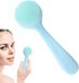 Sans marque Brosse de nettoyage du visage en silicone Bleu