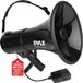 Pyle Megafoon - 50 Watt Draagbare Luidspreker - PA Luidsprekerhoorn - Ingebouwde Sirene - Zwart