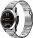 By Qubix Qubix Titanium schakelband - Zilver - 22mm Quickfit - Geschikt voor Garmin Forerunner 745 / 935 / 945 / 955 / 965