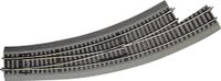 Roco H0 RocoLine (met ballastbed) 42572 Gebogen wissel, Links 1 stuk(s)
