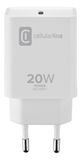 Cellularline Universele Smartphone AC Snellader Wit