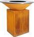 Ofyr Classic 85-100 Vuurschaal/Grill - Bruin - 85cm Grilloppervlak