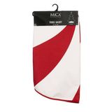 Mica Decorations Kerstboomrok - rood wit gestreept