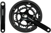 Shimano FC-RS200 Crankstel 50/34T – 2x8-speed – 170 mm – Vierkante As – Zwart
