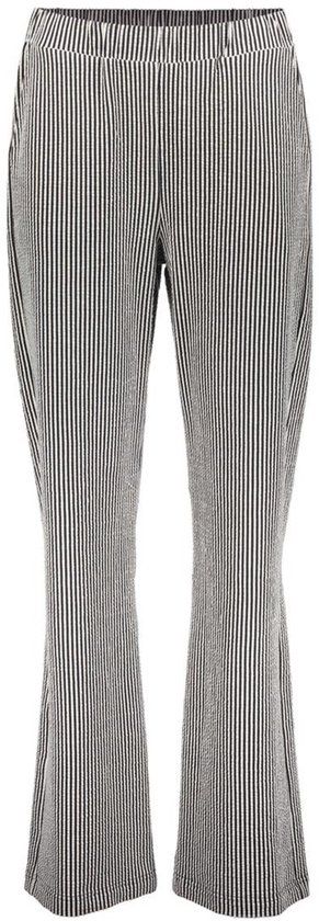 Geisha Broek Stripe Co Ord Pantalon 61201 20 Black/ecru Dames Maat - XL