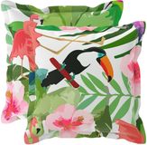 vidaXL Kussensloop 2 st houten meerkleurig 35 x 35 cm polyester