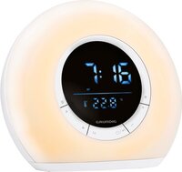 Grundig Wake-Up Light Wekker - Digitale Wekker met Radio en Bluetooth - Wit