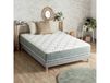 Ensemble matelas ressort 7 zones face hiver/été 140 x 190 gris