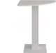 Vicco Table à manger Roman, Blanc, 60 x 60 cm