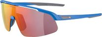 ALPINA Turbo Pro You Sportbril voor kinderen, mat blauw, één maat, 100% UV-A-, uv-B- en UV-C-bescherming