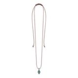 Thomas Sabo Choker LSKE008-905-17-L80V Zilver 925 Turkoois 80 cm
