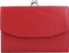 Esquire Nieuw Zijden Portemonnee Leer 13 cm - Dames - Horizontaal - Rood