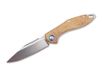 MKM Uniseks zakmes voor volwassenen, bruin, 18 cm
