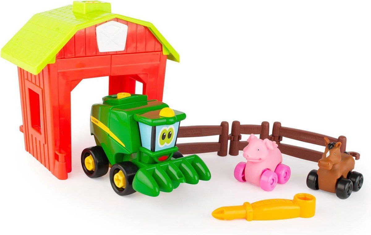 Tomy Bouw een Buddy Corey Boerderij Set - John Deere - Groen