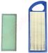 BPC Parts Filtre à air pour B&S (697014, 697153, 697634, 698083, 653202, 795115) SET 228x79x38