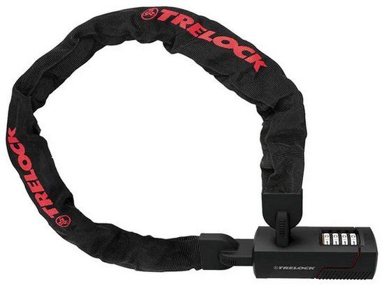 TRELOCK Kettingslot BC 480/110/7 CODE Zwart mat