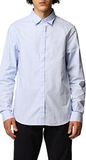 Armani A|X Armani Exchange Chemise Sport Oxford bleue (XS)