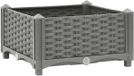 vidaXL Plantenbak verhoogd 40x40x23 cm polypropeen
