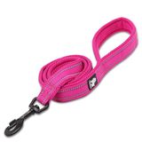 TRUE LOVE Reflecterende hondenriem, lengte 200 cm, TLL2111 (fuchsia, M)