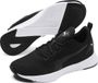 PUMA Flyer Runner Unisex Hardloopschoenen - Puma Black-Puma Black-Puma White - Maat 43