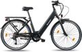 Sharp Urban elektrische stadsfiets 10.4Ah 28 inch zwart