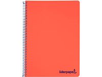 Notitieboek Liderpapel Notitieboek A5 Microwonder Rood