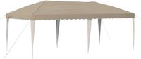 vidaXL Pop-up Feesttent 575 x 290 x 245 cm Crèmekleurig