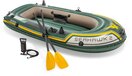 Intex Seahawk 2 Boot Set - 236 x 114 x 41 cm - Inclusief peddels en pomp