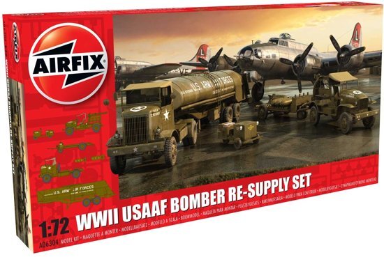 Airfix USAAF 8TH AIR FORCE BOMBER RESUPPLY SET