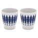 Almedahls Tasse Sill lot de 2 Bleu