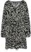 Vero Moda Maternity Jurk VMMFRIGA Zwangerschapsjurk Lange mouw V-hals A-lijn Printopdruk Kort Birch XXL