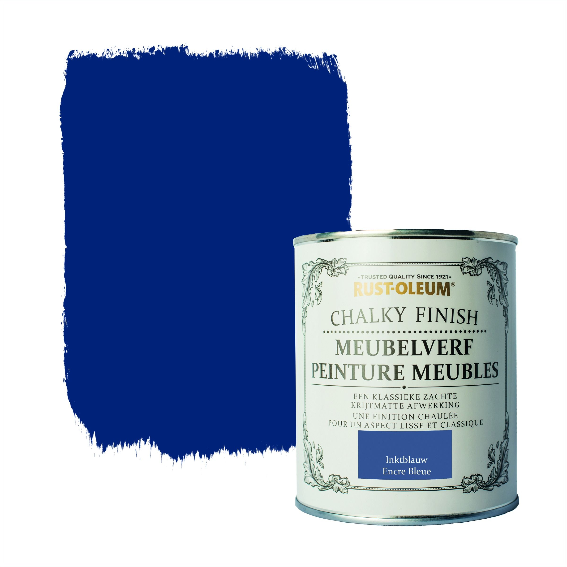 Rust-oleum meubelverf Chalky Finish inktblauw 750 ml