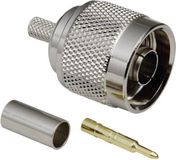 TRU COMPONENTS 1579550 N-connector Stekker, recht 1 stuk(s)