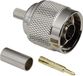 TRU COMPONENTS 1579550 N-connector Stekker, recht 1 stuk(s)