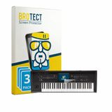 BROTECT Screenprotector 3 Stuks voor KORG Kronos 3 (2025) 61 Beschermglas transparant