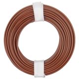 Donau Elektronik 175-018 LiY Wire 1 x 0.75 mm² + 1 x 0.75 mm² Brown 1 piece(s)