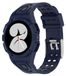 Wigento Samsung Siliconen horlogeband voor de Galaxy Watch 5 40mm, met geïntegreerde behuizing