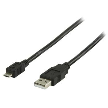 Valueline 1m, USB 2.0 A - micro A