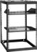 VEVOR Rack réseau ouvert 16U, 585 mm de profondeur, noir